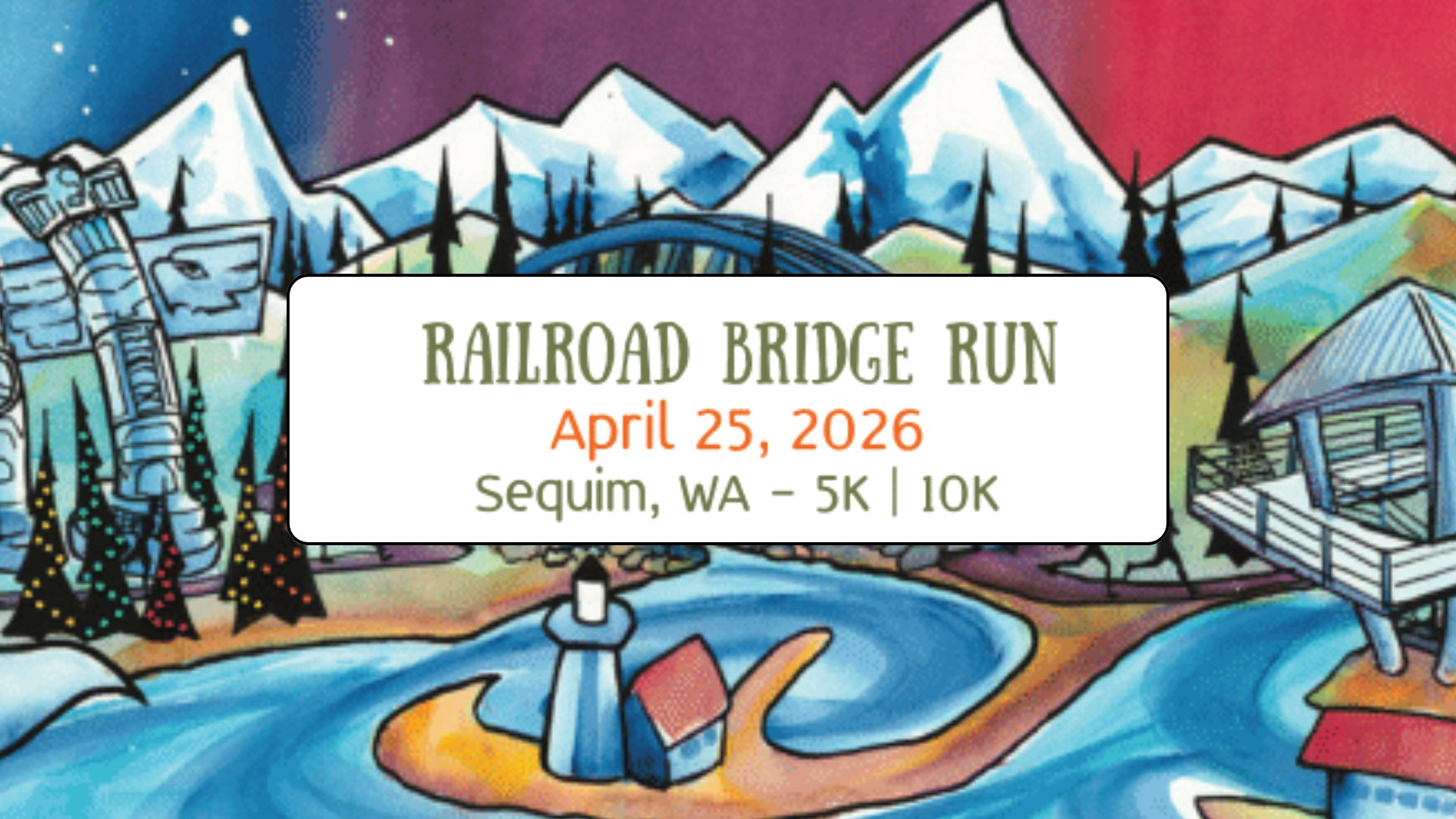 RTP Race 2: Railroad Bridge Run/Walk Port on the Olympic Discovery Trail